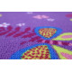 Detský Metrážny koberec Motýlik 5291