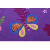 Detský kusový koberec Motýlik 5291 fialový