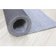 Kusový koberec Quick step sivý