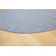 Kusový koberec Quick step šedý kruh