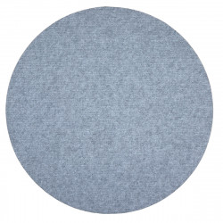 Kusový koberec Quick step šedý guľatý
