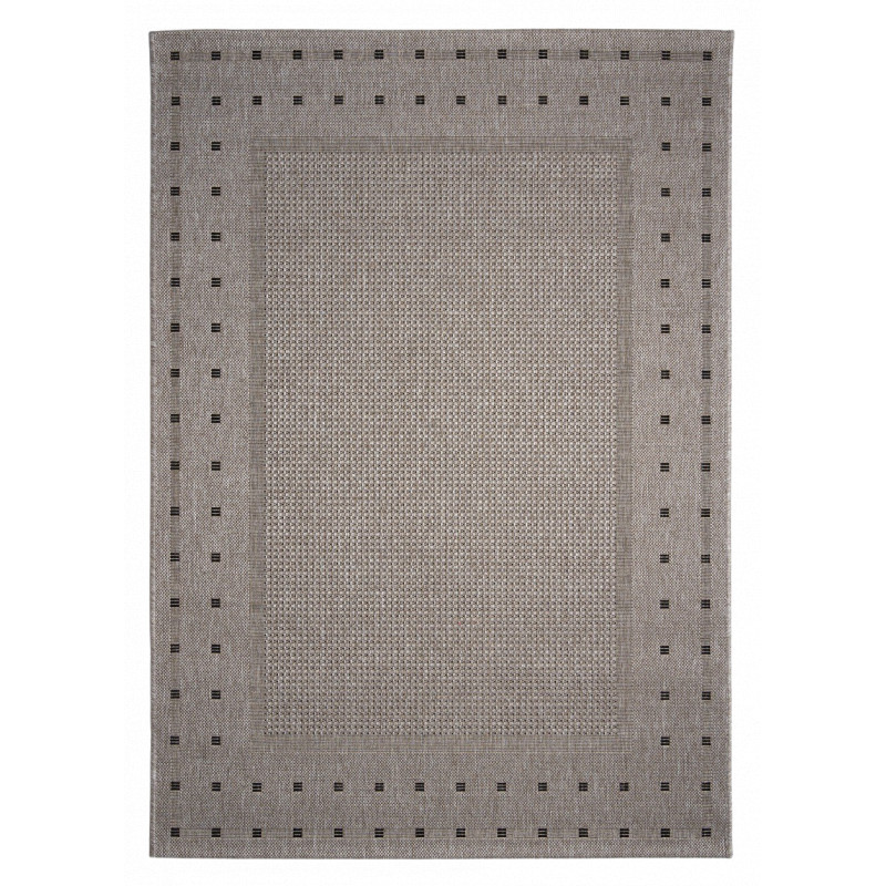 Kusový koberec FLOORLUX Silver / Black 20329 Spoltex