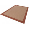 Kusový koberec Natural 102717 Terracotta – na von aj na doma