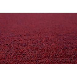 Nášľapy na schody Astra červená polkruh, samolepiaci