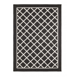 Kusový koberec Twin Supreme 103425 Sydney black creme