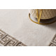 Ručne viazaný kusový koberec Greek DESP P86 Ivory White Antique Mud