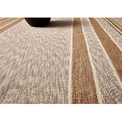 Ručne viazaný kusový koberec Wild West DESP HL62 Natural Brown