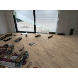 Vinylová podlaha Tajima Classic Ambiente 6624 šedobéžová