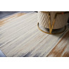Ručne viazaný kusový koberec Ombre Paris DESP HL64 Ivory Charcoal