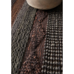 Ručne viazaný kusový koberec Black Melange DE 2006 Multi Colour