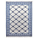 Ručne viazaný kusový koberec Geo DESP P82 Silver Blue