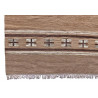 Ručne viazaný kusový koberec Ginger DESP P83 Brown Cream