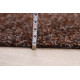 Metrážny koberec Santana čokoládová s podkladom resine, záťažový
