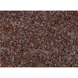 Metrážny koberec Santana čokoládová s podkladom gél, záťažový