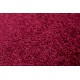 Kusový koberec Eton vínovo červený štvorec