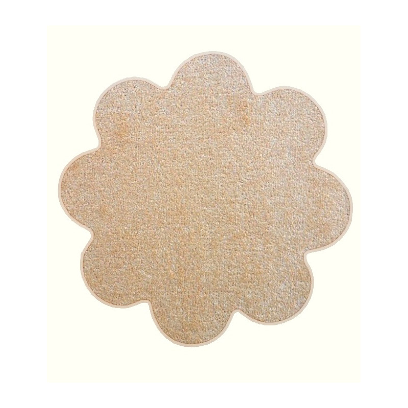 Kusový koberec Eton béžový kvetina