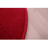 Kusový koberec Eton červený 15 kruh