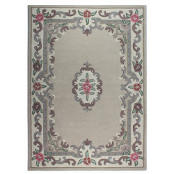 AKCIA: 75x150 cm Ručne všívaný kusový koberec Lotus premium Fawn