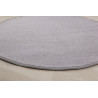 Kusový koberec Eton sivý 73 kruh