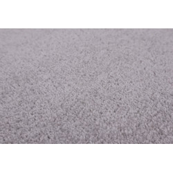 Kusový koberec Eton sivý srdce