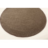 Kusový koberec Eton hnedý 97 kruh