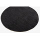 Kusový koberec Eton čierny 78 kruh