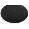 Kusový koberec Eton čierny 78 kruh