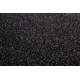 Kusový koberec Eton čierny kvetina
