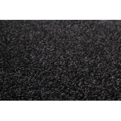 Kusový koberec Eton čierny ovál