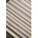 Ručne viazaný kusový koberec MCK Strop DE 2263 Pastel Brown Mix