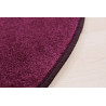 Kusový koberec Eton fialový kvetina