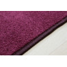 Kusový koberec Eton fialový 48 štvorec