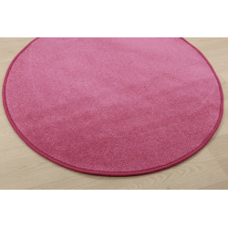 Kusový koberec Eton ružový 11 kruh
