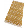 AKCIA: 80x200 cm Kusový koberec Mujkoberec Original Bertha 103272 Gold Yellow Creme