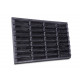 Vonkajšie čistiaci rohožka Mix Mats Brushes 105648 Black