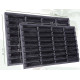 Vonkajšie čistiaci rohožka Mix Mats Brushes 105648 Black