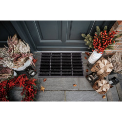 Venkovní čistící rohož Mix Mats Brushes 105648 Black - na ven i na doma