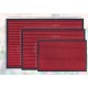 Rohožka Mix Mats Striped 105649 Red – na von aj na doma