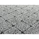 Kusový koberec Udinese sivý kruh