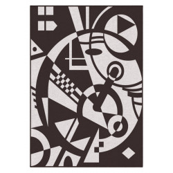 Dizajnový kusový koberec Geometry od Jindřicha Lípy