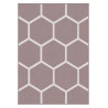Dizajnový kusový koberec Honeycomb od Jindřicha Lípy