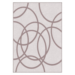 Dizajnový kusový koberec Hoops od Jindřicha Lípy