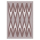 Dizajnový kusový koberec Saw od Jindřicha Lípy