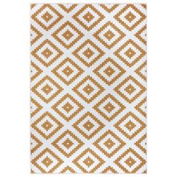 Kusový koberec Twin-Wendeteppiche 105794 Ochre