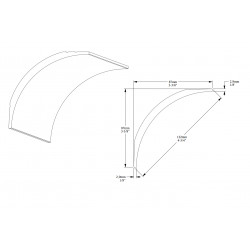 ORAC stropné lišta CX126 jednoduchá