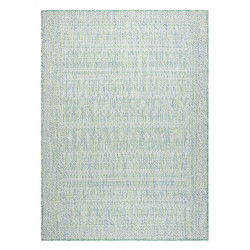 AKCIA: 140x190 cm Kusový koberec Sion Sisal Aztec 22184 green/blue/ecru