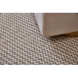 Ručne viazaný kusový koberec Fusilli DE 9415 White Mix