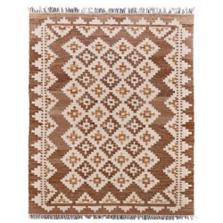 Ručně vázaný kusový koberec M. Kelim DE 2262 Brown Mix