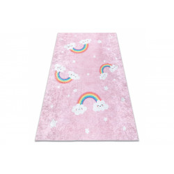 Detský kusový koberec Junior 52063.802 Rainbow pink