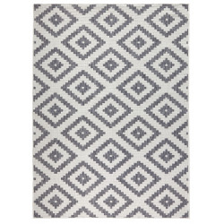 AKCIA: 160x230 cm Kusový koberec Twin-Wendeteppiche 103132 grau creme